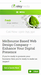 Mobile Screenshot of oleymediagroup.com.au
